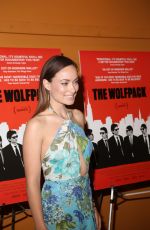 OLIVIA WILDE at The Wolfpack Premiere in New York