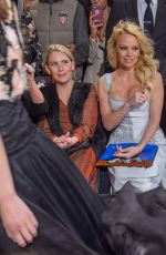 PAMELA ANDERSON at Fur Fur Fashion Show in Vienna
