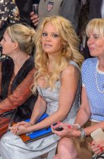 PAMELA ANDERSON at Fur Fur Fashion Show in Vienna
