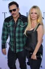 PAMELA ANDERSON at Unity Premiere in Los Angeles