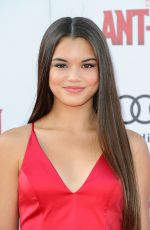 PARIS BERELC at Ant-man Premiere in Hollywood