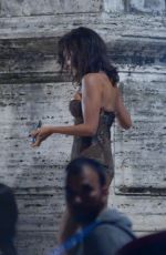 PENELOPE CRUZ in Mud on the Set of Zoolander 2 in Rome 06/26/2015