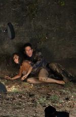 PENELOPE CRUZ in Mud on the Set of Zoolander 2 in Rome 06/26/2015