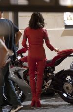 PENELOPE CRUZ on the Set of Zoolander 2 in Rome 06/26/2015