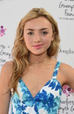 PEYTON LIST at Charlotte & Gwenyth Gray Foundation Tea Party in Brentwood