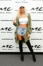 PIA MIA PEREZ at Music Choice in New York