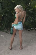 PIA MIA PEREZ in Bikini Filming Do It Again Music Video in Malibu 06/03/2015