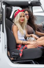 PIA MIA PEREZ in Bikini Filming Do It Again Music Video in Malibu 06/03/2015