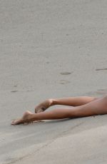 PIA MIA PEREZ on the Set of Do It Again Music Video in Malibu