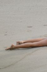 PIA MIA PEREZ on the Set of Do It Again Music Video in Malibu