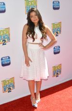 PIPER CURDA at Teen Beach 2 Premiere in Burbank