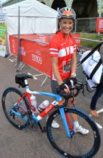 PIPPA MIDDLETON at London to Brighton Bike Ride for British Heart Foundation