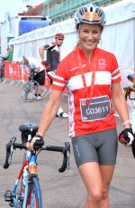 PIPPA MIDDLETON at London to Brighton Bike Ride for British Heart Foundation
