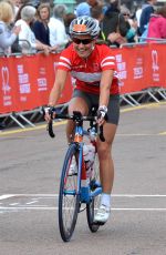 PIPPA MIDDLETON at London to Brighton Bike Ride for British Heart Foundation