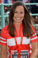 PIPPA MIDDLETON at London to Brighton Bike Ride for British Heart Foundation