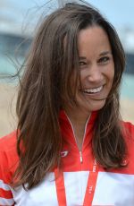 PIPPA MIDDLETON at London to Brighton Bike Ride for British Heart Foundation
