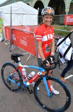 PIPPA MIDDLETON at London to Brighton Bike Ride for British Heart Foundation