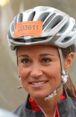 PIPPA MIDDLETON at London to Brighton Bike Ride for British Heart Foundation