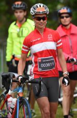 PIPPA MIDDLETON at London to Brighton Bike Ride for British Heart Foundation