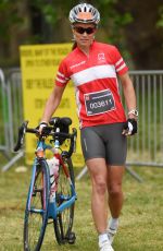 PIPPA MIDDLETON at London to Brighton Bike Ride for British Heart Foundation