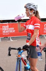 PIPPA MIDDLETON at London to Brighton Bike Ride for British Heart Foundation