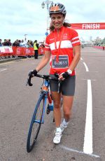 PIPPA MIDDLETON at London to Brighton Bike Ride for British Heart Foundation