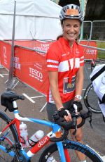 PIPPA MIDDLETON at London to Brighton Bike Ride for British Heart Foundation