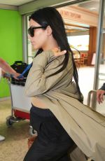 Pregnant KIM KARDASHIAN Arrives at Airport in Nice 06/23/2015