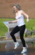 RACHEL RHODES Cooling Off Out in Liverpool 06/09/2015