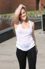 RACHEL RHODES Cooling Off Out in Liverpool 06/09/2015