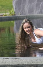 RACHEL RHODES Cooling Off Out in Liverpool 06/09/2015