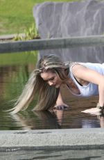 RACHEL RHODES Cooling Off Out in Liverpool 06/09/2015