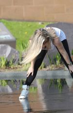 RACHEL RHODES Cooling Off Out in Liverpool 06/09/2015