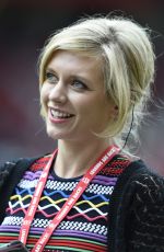 RACHEL RILEY at Manchester United Legends Charity Match at Old Trafford