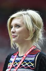RACHEL RILEY at Manchester United Legends Charity Match at Old Trafford