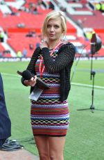 RACHEL RILEY at Manchester United Legends Charity Match at Old Trafford