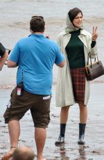 RACHEL WISZ on the Set of Donald Crowhurst Story in Teignmouth 06/03/2015