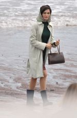 RACHEL WISZ on the Set of Donald Crowhurst Story in Teignmouth 06/03/2015