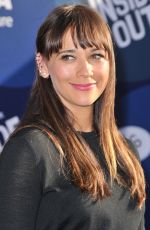 RASHIDA JONES at Inside Out Premiere in Hollwood
