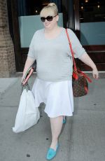 REBEL WILSON Leaves Her Hotel in New York 06/10/2015