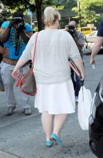 REBEL WILSON Leaves Her Hotel in New York 06/10/2015