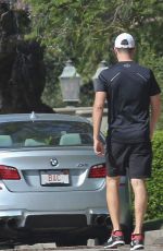 REESE WITHERSPOON and Jim Toth Out Jogging in Los Angeles 06/21/2015