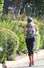 REESE WITHERSPOON and Jim Toth Out Jogging in Los Angeles 06/21/2015