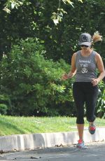 REESE WITHERSPOON and Jim Toth Out Jogging in Los Angeles 06/21/2015