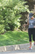 REESE WITHERSPOON and Jim Toth Out Jogging in Los Angeles 06/21/2015
