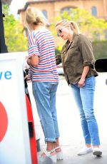 REESE WITHERSPOON at a Gas Station in Brentwood 06/27/2015