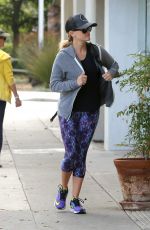 REESE WITHERSPOON Heading to a Gym in Santa Monica 06/27/2015