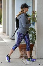 REESE WITHERSPOON Heading to a Gym in Santa Monica 06/27/2015