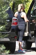 REESE WITHERSPOON in Tights Out in Los Angeles 06/08/2015