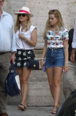 REESE WITHERSPOON Out and About in Rome 06/18/2015